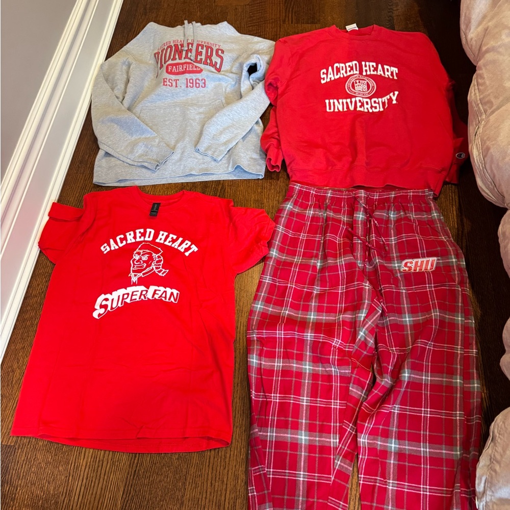 Sacred Heart University Red Sweatshirt
